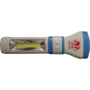 Güneş Enerjili Kirgil Hel 2118-T 1W Led+ 2W Cobled Şarjlı El Feneri