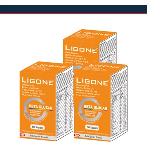 Ligone Beta Glucan 60 Kapsül 3x