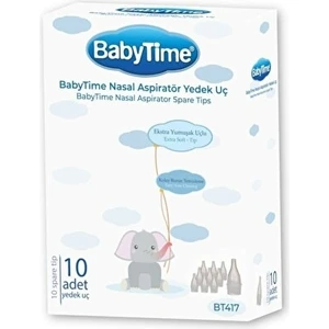 Babytime BT417 Nazal Burun Aspıratörü Yedek Uç 10 Adet