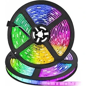 Bluetooth Kumandalı Tv Arkası Rgb USB 3 Çipli Şerit LED 2mt