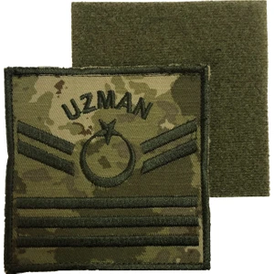 Askeri Malzeme Yeni Tip Tsk Uzman Çavuş 3 Kademeli Rütbe