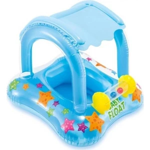 Gölgelikli Şişme Bebek Botu