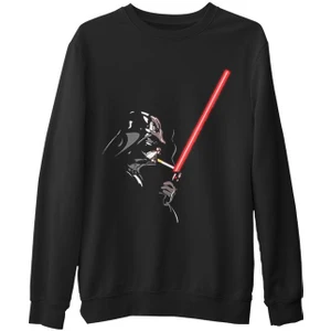 Lord T-Shirt Star Wars - Lighter  Siyah Erkek Kalın Sweatshirt