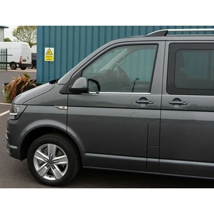 OMSA VW T6 Transporter Krom Cam Çıtası 2 Parça 2015 ve Sonrası