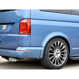 OMSA VW T6 Transporter Krom Arka Reflektör Çerçevesi Tek Kapı 2 Parça 2015 ve Sonrası