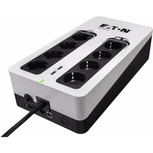 3S 850 DIN UPS 850 VA+ Dahili Akım Korumalı Priz( 8'li Schuko)