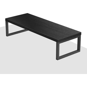 Metal Ahşap Monitör Yükseltici Stand Siyah