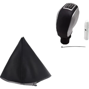 Peugeot 301 Vites Körüğü + Spor Vites Topuz Gri Cam Kapak