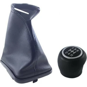 Fiat Linea Vites Topuzu 5 Ileri + Vites Körüğü Siyah Set ( 2007 - 2015)