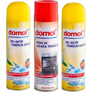 Fırın Temizleme ve 2'li Tuvalet Temizleme Köpüğü 500 ml