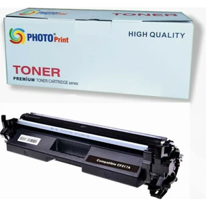 Laserjet Pro M102W CF217A / 17A Çipli Ithal Muadil Siyah Toner 1.600 Sayfa