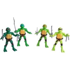 Hippo Bebe Işıklı Ninja Turtles 4 Lü Aksiyon Figür Silahlı Kaplumbağalar