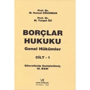 Vedat Kitapçılık Borçlar Hukuku Genel Hükümler Cilt-1