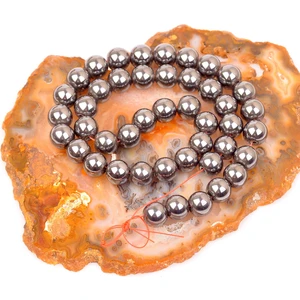 Taş Sandığı Hematit Taşı Dizi ( 8 mm )