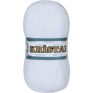 Ören Bayan Kristal El Örgü İpi Beyaz 000