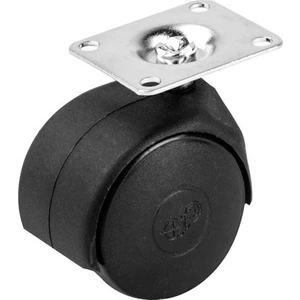 Ofis Koltuk Dolap Etejer 360 Derece Döner Tablalı, Plastik Mobilya Tekerleği 50 mm