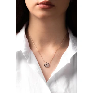 Zarif Silver Nazar Boncuklu Gümüş Kolye