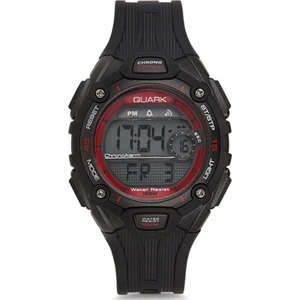QU-09425-01 Erkek Siyah Spor Dijital Kol Saati
