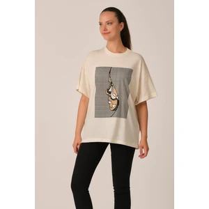 Alexander Gardi Baskılı T-Shirt (B21-35000)