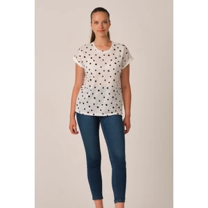Alexander Gardi Puantiyeli Basic T-Shirt (GEORGE19-045)