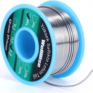 Lehim Teli Wellhise 1,0 mm 100 gr %63 Kalay %37 Kursun Lehim Teli