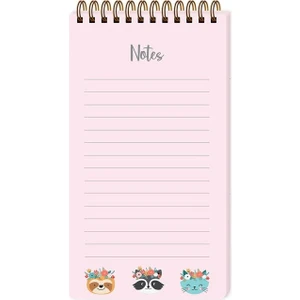 Keskin Color Karton Kapaklı Spiralli To Do List Pets 493073-99
