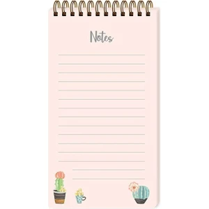 Keskin Color Karton Kapaklı Spiralli To Do List Cactus 493070-99