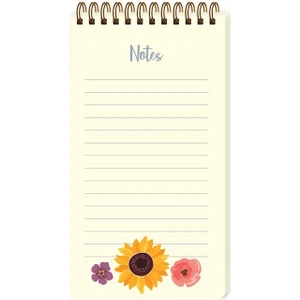 Keskin Color Karton Kapaklı Spiralli To Do List Sunflower 493072-99