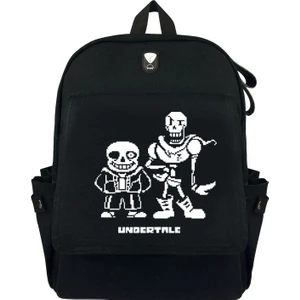 Undertale Temalı Okul Çantası
