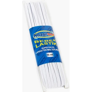 Bebe Lastik 10MT Beyaz