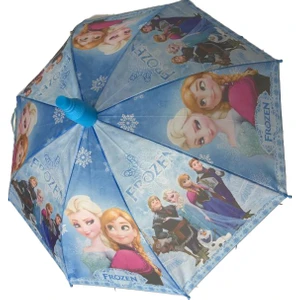 Pvc Kılıflı Kız Çocuk Şemsiyesi -  Frozen