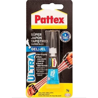 Pattex Henkel Pattex Ultra Jel Japon Yapıştırıcı 3