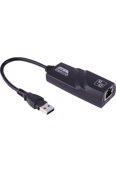 Alfais 4939 USB 3.0 To Ethernet Çevirici Dönüştürücü Adaptör Gigabit Destekli