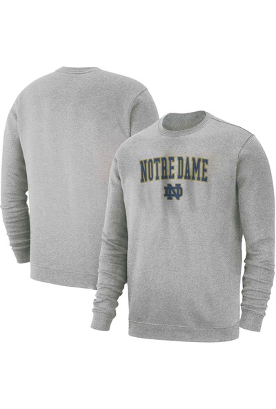 Starter Erkek Notredame Regular Fit Baskılı Hoodie Sweatshirt
