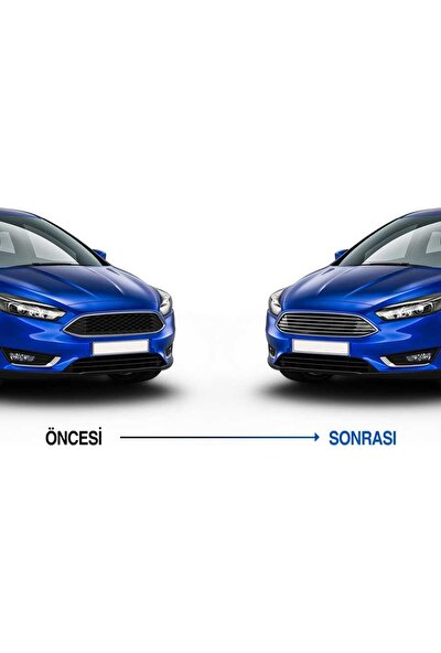 OMSA Ford Focus 3 Krom Ön Panjur Izgara Makyajlı 2015-2018 Arası