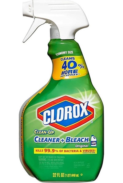 Clorox Clean-Up Temizleyici + Çamaşır Suyu Original 946 ml