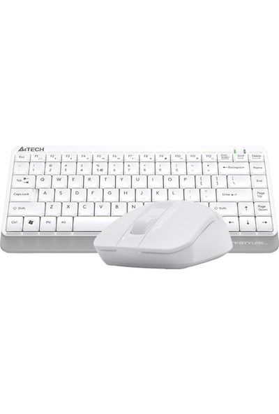 A4 Tech FG1112 2.4 Q Fn-Mm Mini Klavye+Mouse Set Beyaz