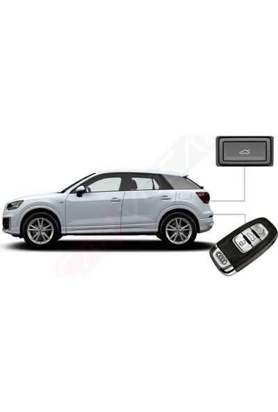 Carvocal Audi Q2 Elektrikli Bagaj Sistemi (2016-2021)