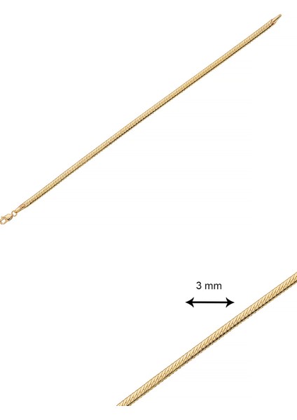 14 Ayar Altın Ezme Kelepçe Model Bileklik fırsatları