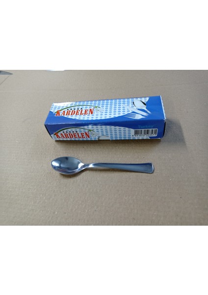 12 Adet Zümrüt Çay Kaşığı