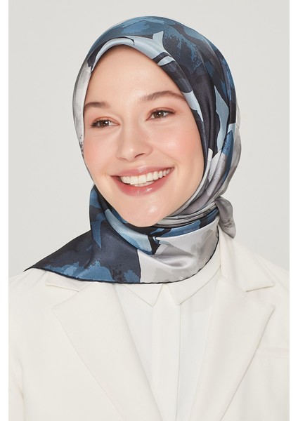 Yeni Sezon Nostalji Serisi Ipek Twill Eşarp 8534D-85