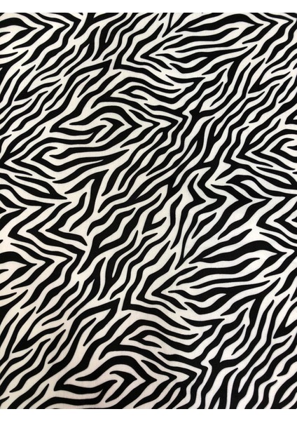 Siyah Beyaz Dijital Baskı Döşemelik Kumaş