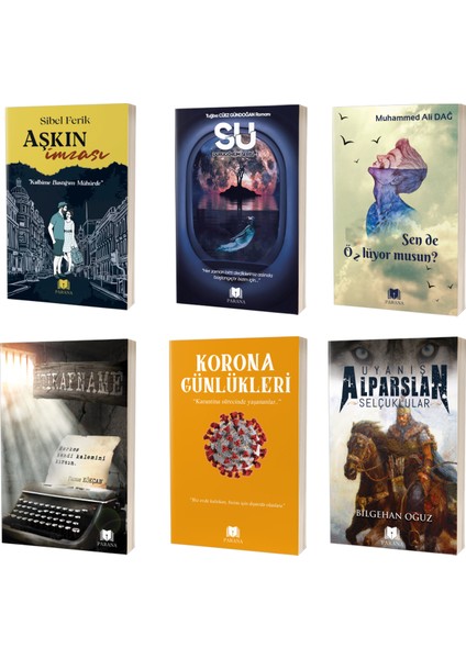 Kahve Kitapları Seti | 6 Kitap Takım