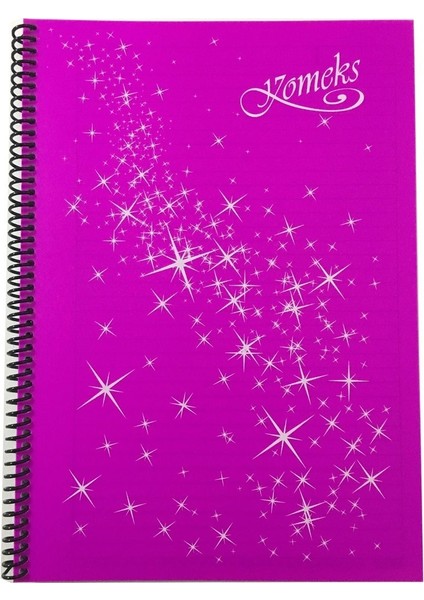 Pp Kapak Spiralli Defter A4 72 Yaprak Çizgisiz