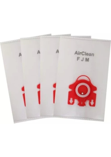 Complete C1,c2,c3 Toz Torbası 4 Adet +Filtre Hediye Mkırmızı