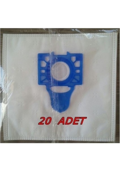 S 6255 C Süpürge Bez Toz Torbası 20 Adet