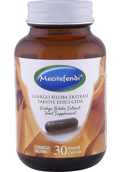 Ginkgo Biloba Ekstresi 30 Kapsül 550 mg