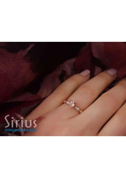 Pırlanta ve Morganite Taşlı Vintage Yüzük 0441R0031 fırsatları