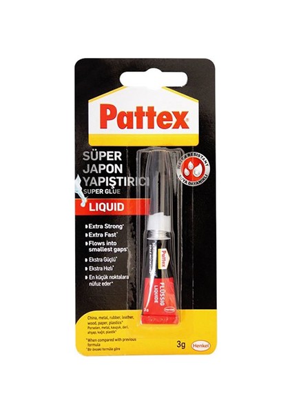Henkel Pattex Süper Japon Mini Trio 3x1 Gr.
