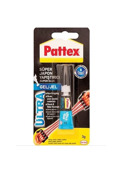 Henkel Pattex Ultra Jel Japon Yapıştırıcı 3 Gr.